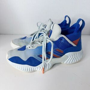 Adidas Men's Size 6.5‎ Court Vision 3 Shoes H67757 Blue White Orange